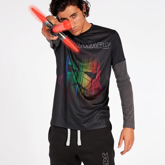 Camiseta Star Wars Hombre Negra