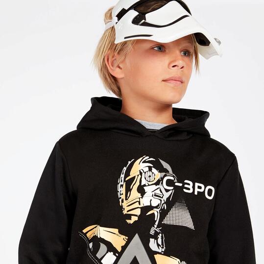 Sudadera Star Wars Negra Niño (10-16)