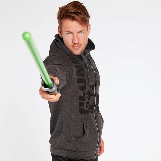 Sudadera Star Wars Gris Oscuro Hombre