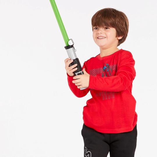 Camiseta Star Wars Roja Niño (2-8)