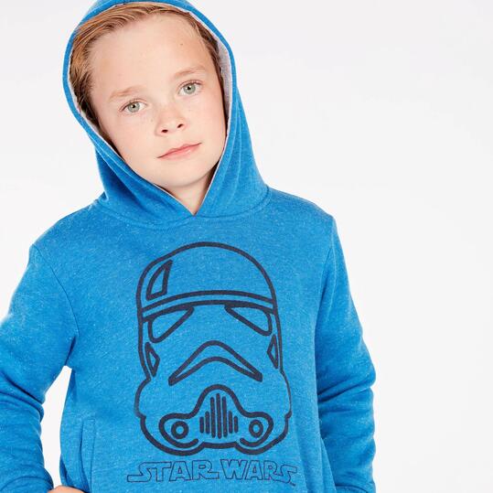 Sudadera Star Wars Azul Niño (2-8)