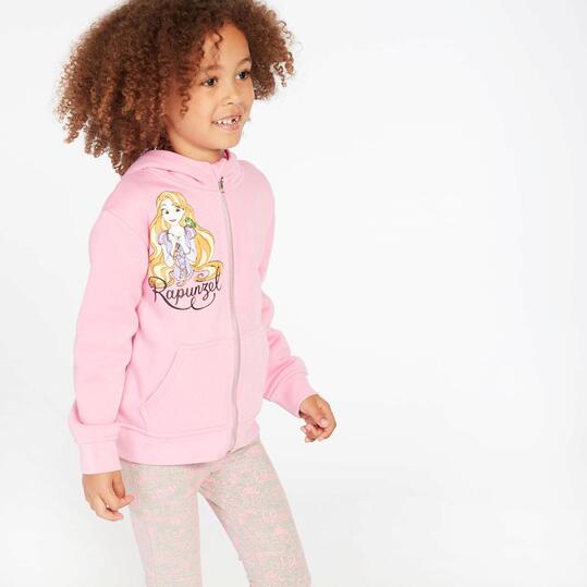 Sudadera Rapunzel Rosa Niña (2-8)