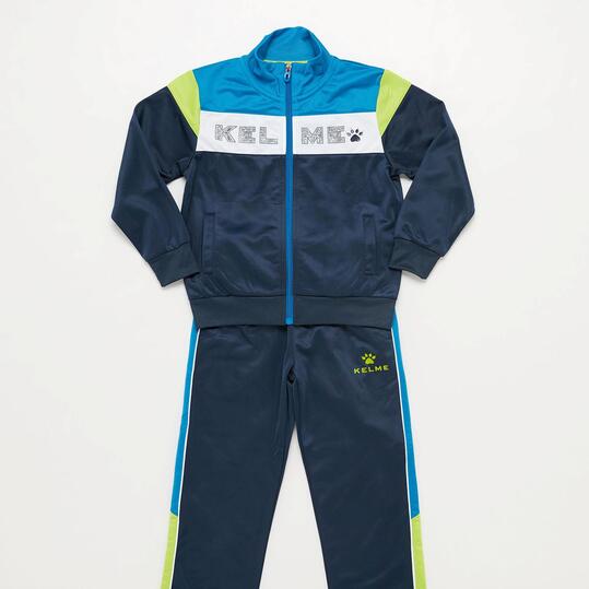 Chándal Kelme Azul Marino Niño (10-16)