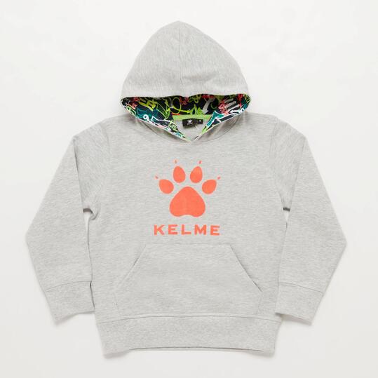 Sudadera Kelme Gris Junior
