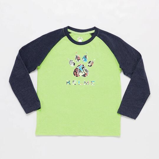 Camiseta Niño Kelme Verde