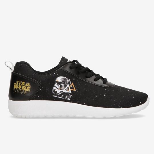 Zapatillas Stormtrooper Star Wars Negras Niño (36-39)