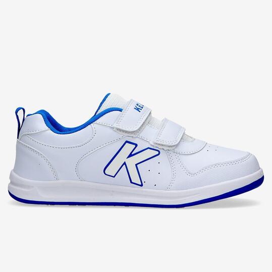 Zapatillas Kelme Velcro Blancos Niño (36-39)