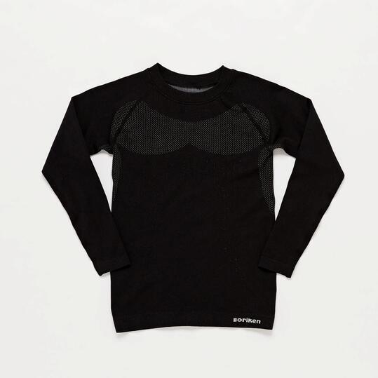 Camiseta Interior Negra Niño Boriken