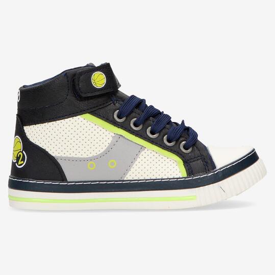 Zapatilla Azul Niño Silver