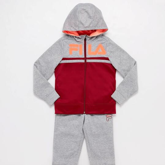 Chandal Fila Gris Niña (10-16)