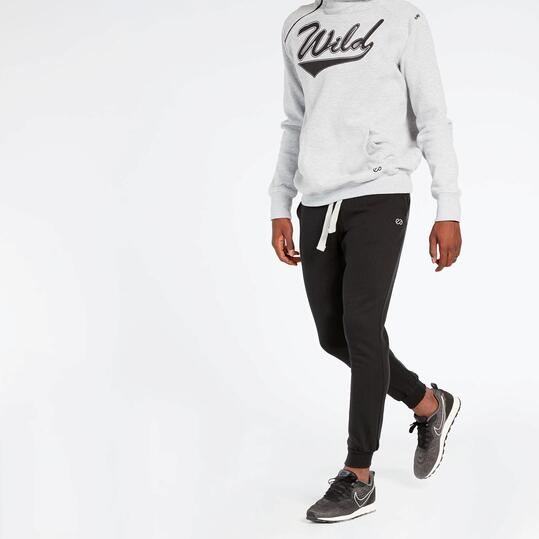 Pantalón Chándal Negro Silver Siero
