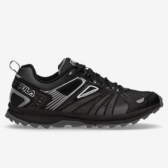 Zapatillas Trail Fila Negras