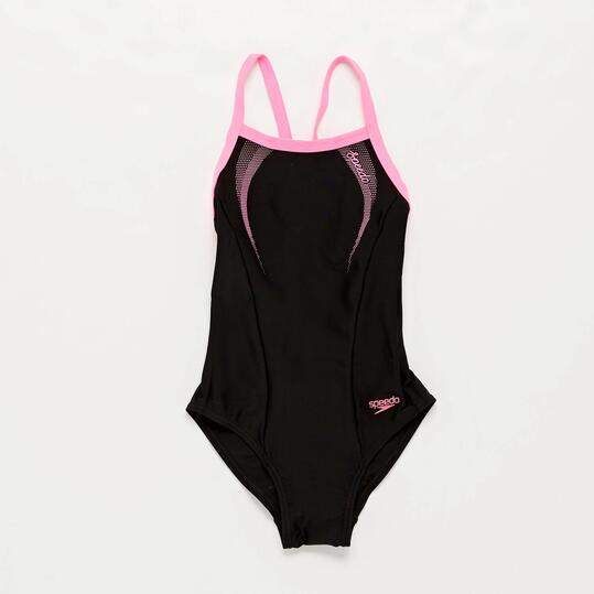 Bañador Negro Junior Speedo