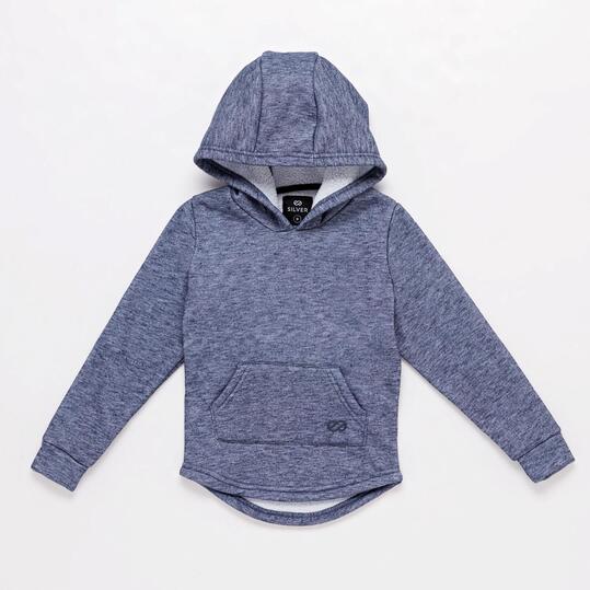 Sudadera Capucha Niña Silver