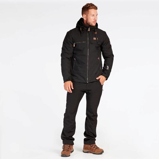Anorak Capucha Negro Boriken Cocpit-M