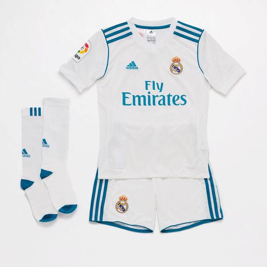 Equipación Real Madrid Niño adidas