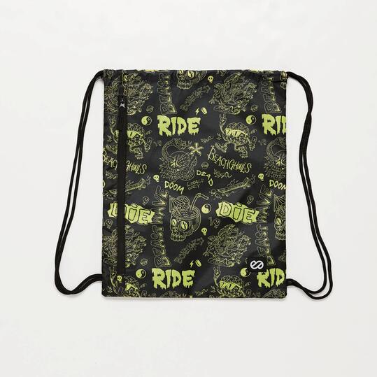 Gymsack Estampado Letras Silver