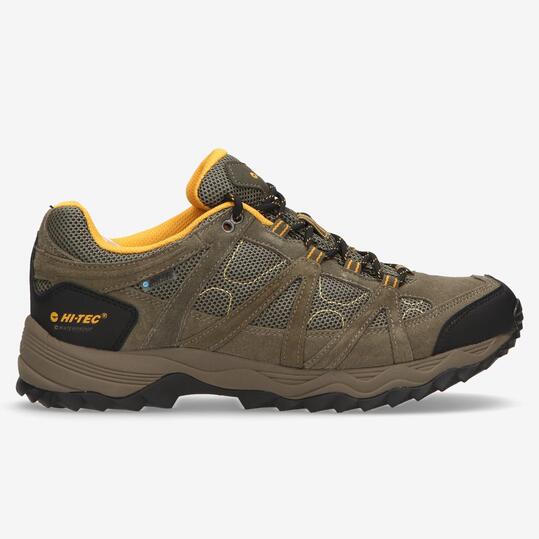Zapatos Montaña Hombre Hi Tec Low Marrón