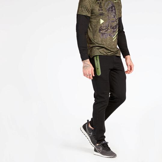 Pantalón Jogger Negro Silver Protech