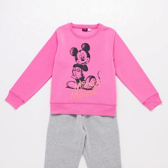 Chandal Mickey Rosa Niña