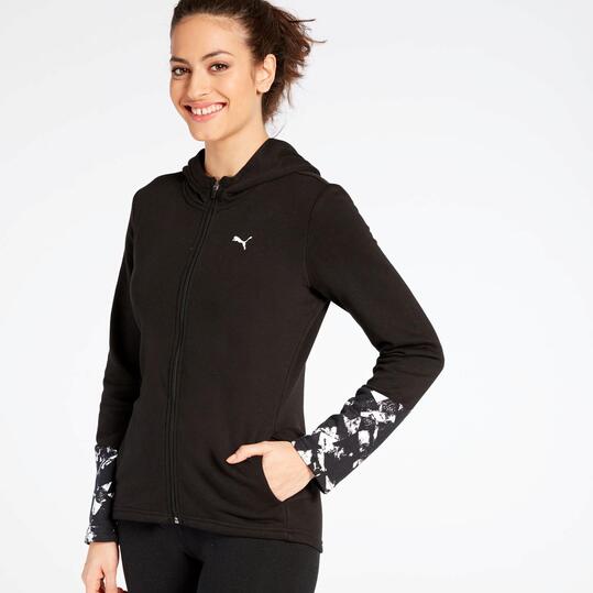 Sudadera Capucha Puma Negra