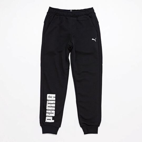 Pantalón Puma Negro Jr