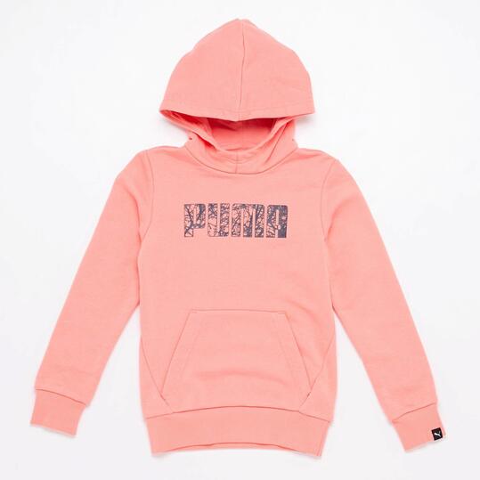 Sudadera Puma Rosa Jra