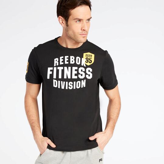 Camiseta Reebok Negra