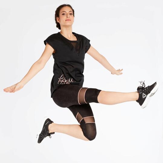 Camiseta Fitness Negra Ilico Power