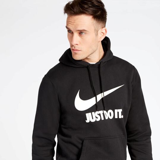 Sudadera Capucha Nike Negra