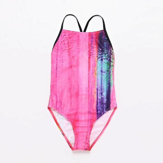 Bañador Natación Rosa Juniora