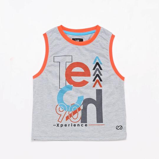 Camiseta Tirantes Silver Crew Tech Niño