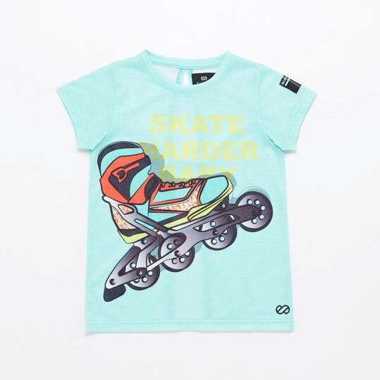 Camiseta Silver Skate&Roll Energy