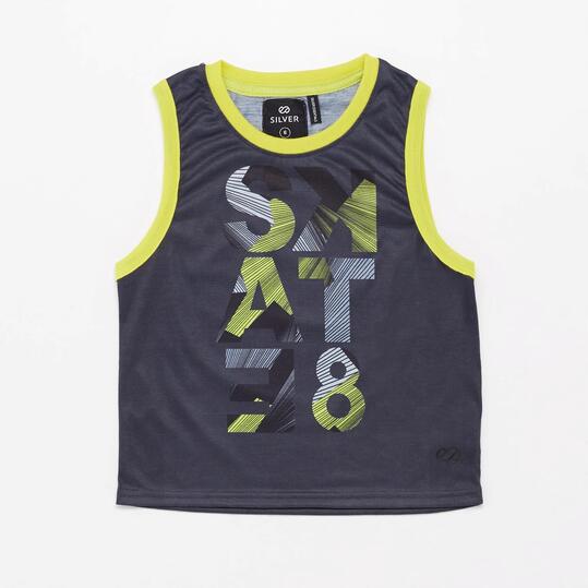 Camiseta Silver Geo Street Energy Niño