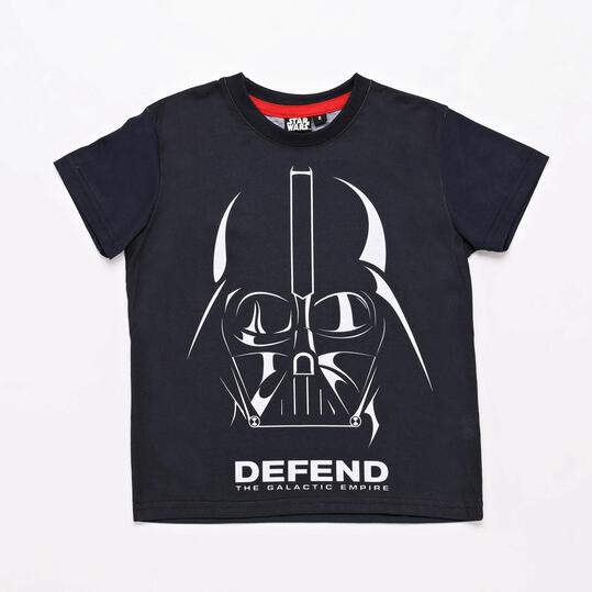 Camiseta Darth Vader Negra Niño