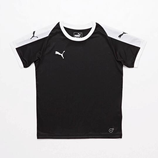Camiseta Puma Liga Negra Junior
