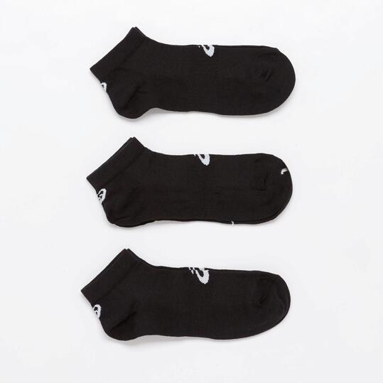 Calcetines Cortos Running Asics Negros