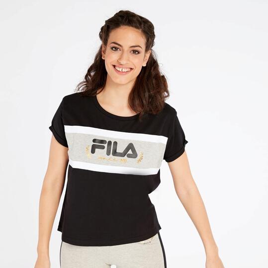 Camiseta Fila Lilac Negra
