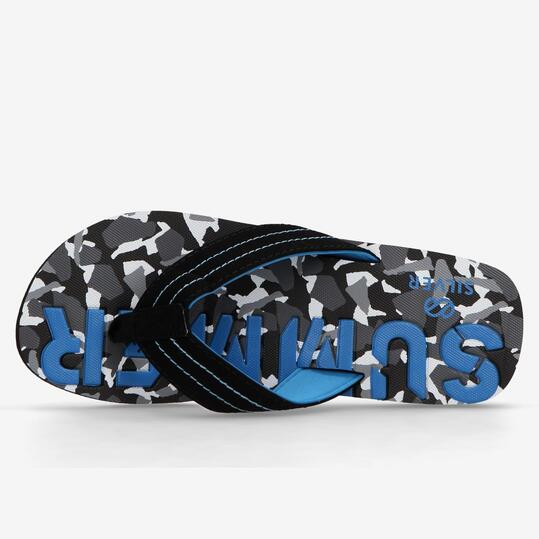 Chanclas Silver Barbados