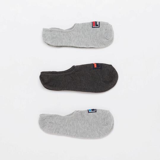 Calcetines Invisibles Fila Grises