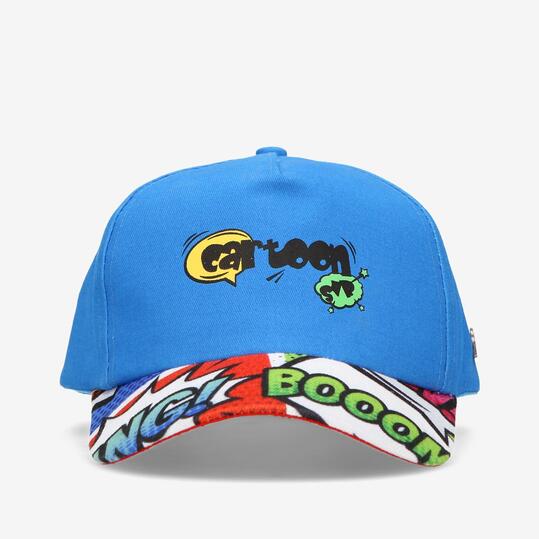 Gorra Azul Niño Silver Cart