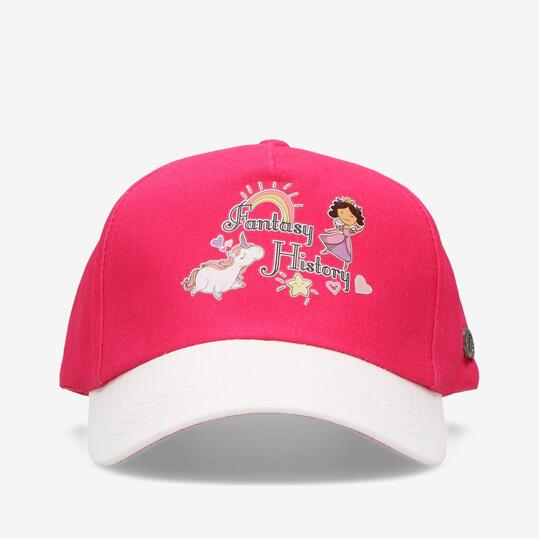 Gorra Fucsia Niña Silver Cart