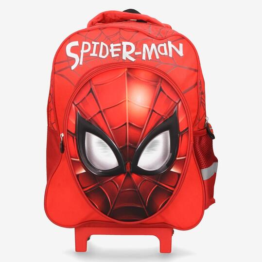 Mochila Carrito Spiderman Roja