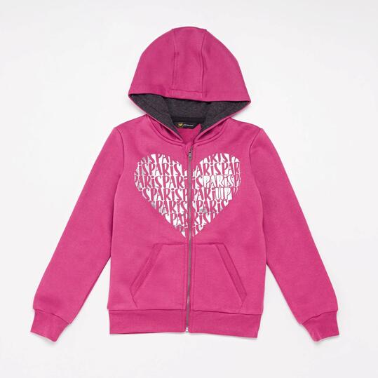 UP BASIC JRA SUDADERA AB. CAP. FELPA P.