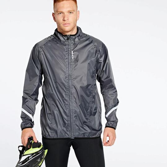 cortavientos nike hombre plata