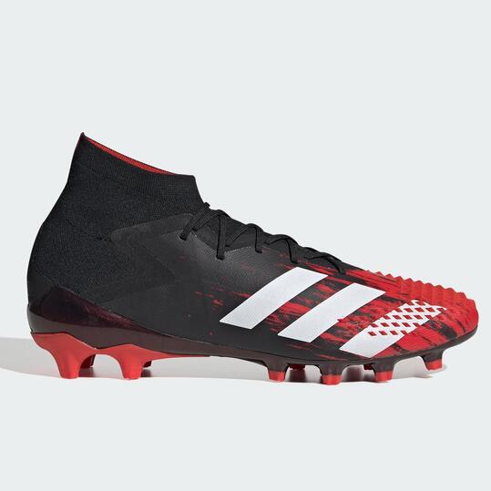 botas predator rojas