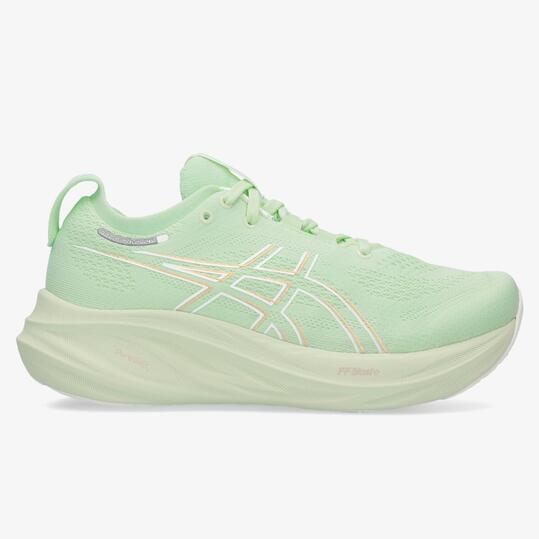 Asics nimbus 18 top verde