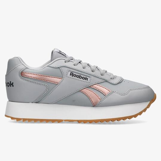 Reebok Glide Ripple Double - Cinza - Sapatilhas Mulher