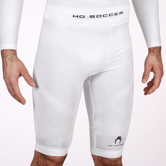 mallas termicas futbol niño blancas