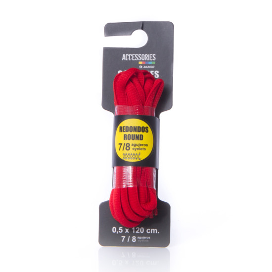 Cordones SILVER Rojo